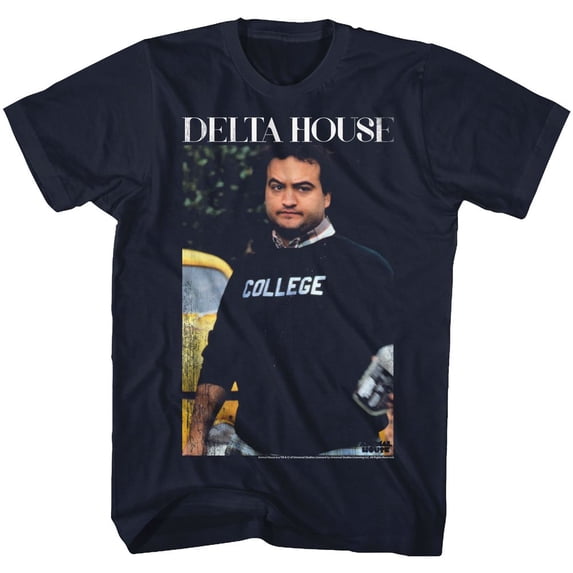Animal House D House Navy Adult T-Shirt 5Xl