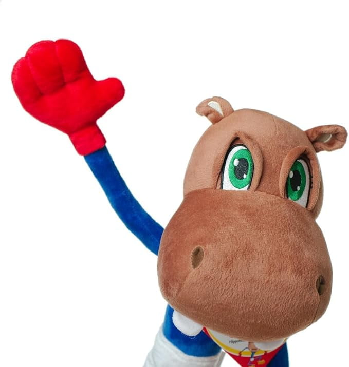 ANIMALHEADZ Call Me Hugoo Hippo Plush Stuffed Animals for all - Soft ...