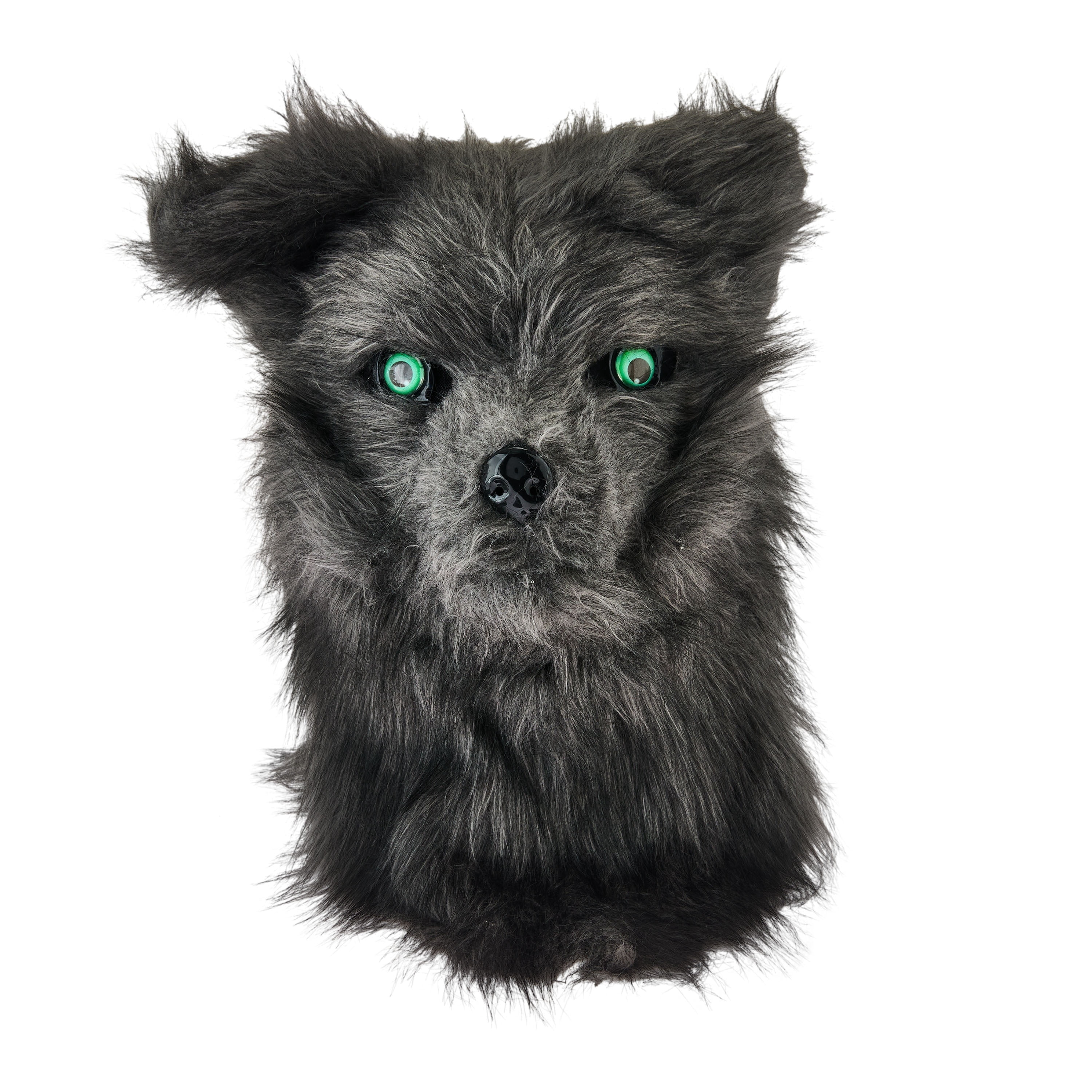 Animalistic Wolf Mask Costume Accessory for Adults, Gray, Halloween by Way To Celebrate
