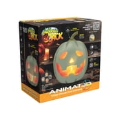 ANIMAT3D 12 Inch Jabberin Jack Pumpkin White