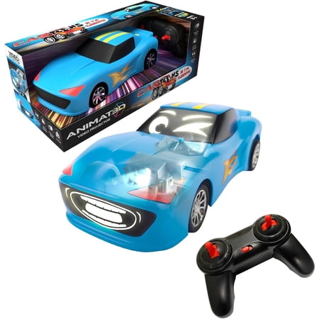 ANIMAT3D CarToons Flash Drive RC Race car