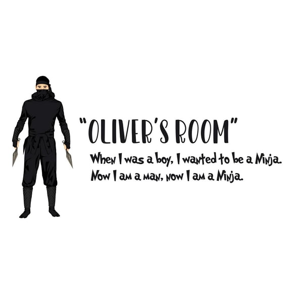 ANIME - Customized Name Karate Martial Arts Gym Holding Decoration Martial Arts Gym Design Adhesive Kids Teens Boys Bedroom Vinyl Wall Decal - Anime Art Funny Quotes Wall Sticker 10" x 5"