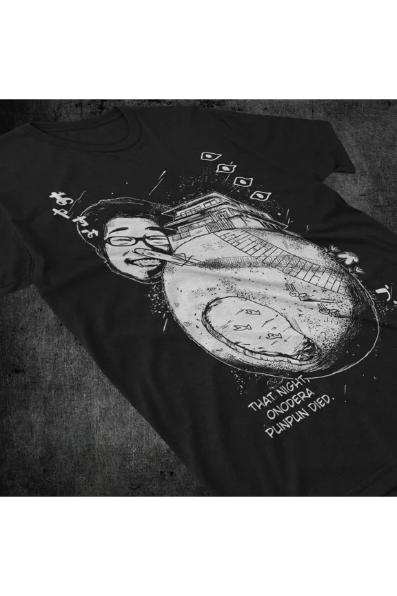 ANIME GOODNIGHT PUNPUN BLACK T SHIRT GIFT FOR FRIENDS