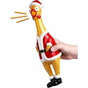 Animolds Squeeze Me Christmas Chicken Assortment, ASC200XMAS, Novelty Toys, 1 Pack
