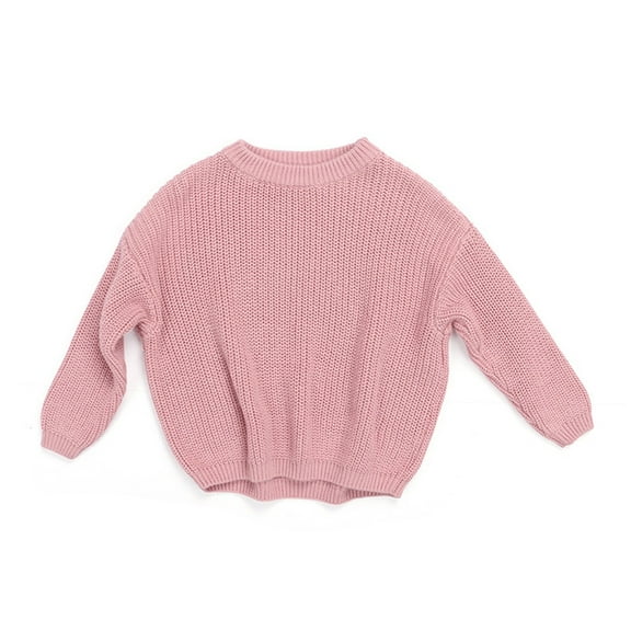 ANINEO Baby Girl Boy Knit Sweater Blouse Pullover Sweatshirt Warm Crewneck Long Sleeve Tops for Toddler