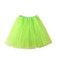 thumbnail image 1 of ANINEO Baby Girls Soft Tutu Skirt Toddler Party Carnival Girl Mesh Tutu Soild Dance Princess Skirt, 1 of 2