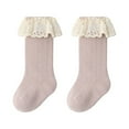 thumbnail image 1 of ANINEO Baby Toddler Girls Ruffle Socks Little Girl Frilly Dress Socks for Newborn Crew Cotton, 1 of 3