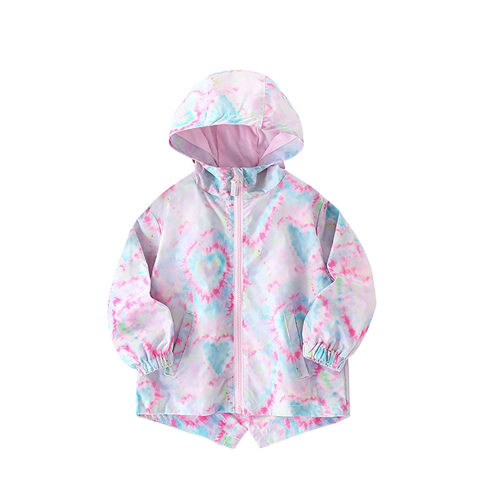 Kids cartoon vehicle print zipper jacket