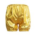 thumbnail image 1 of ANINEO Boys Girls Metallic Shorts Shiny Dance Hot Pants Sparkly Athletic Shorts 80s Outfits Pants For Kids, 1 of 4