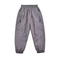 thumbnail image 1 of ANINEO Boys Pants Outdoor Windproof Rain Pants Kids Hiking Skiing Soft Trousers Teen Sports Play Casual Winter Thermal Snow Versatile Teenager Wear, 1 of 8