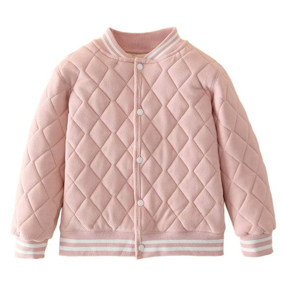 ANINEO Boys Quilted Long Sleeve Jackets Kids Autumn Winter Insulated Coats Comfortable Stylish Outerwear For School And Play Stylish Teenager Wear