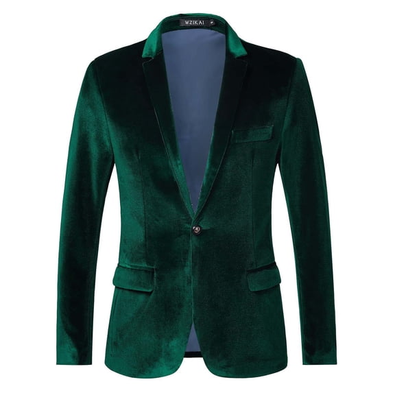 ANINEO Fall Jacket Blazers Winter Men Casual Slim Fit Thin Suit Coats Small Suit Dress Long Sleeve Solid Color Male Outwear