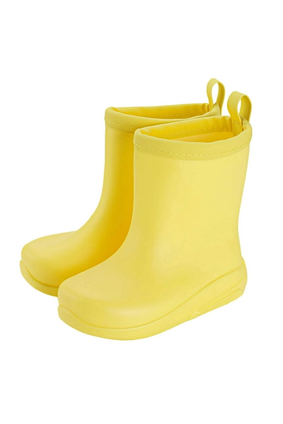 Girls Rain Boots Non- Comfortable Toddler Kids Booties For Outdoor Play And Daily Wear Stylish Child Dailywear