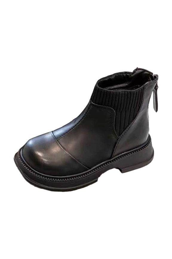 Girls Short Boots For Children Stylish Ankle Boots Autumn Winter Booties Girls Comfortable Casual Footwear Kids Stylish Toddler Wear