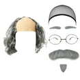 thumbnail image 1 of ANINEO Kids 100 Days Of School Clothes For Boys Hallowmas Old Man Outfits Hat Glasses And Grandpa Vest Set For Child, 1 of 5