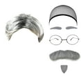 thumbnail image 1 of ANINEO Kids 100 Days Of School Clothes For Boys Hallowmas Old Man Outfits Hat Glasses And Grandpa Vest Set For Child, 1 of 5