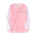 thumbnail image 1 of ANINEO Kids Baseball Jackets Boys Girls Fit Varsity Jacket Casual Lightweight Plain Cardigan Button School Coat, 1 of 7
