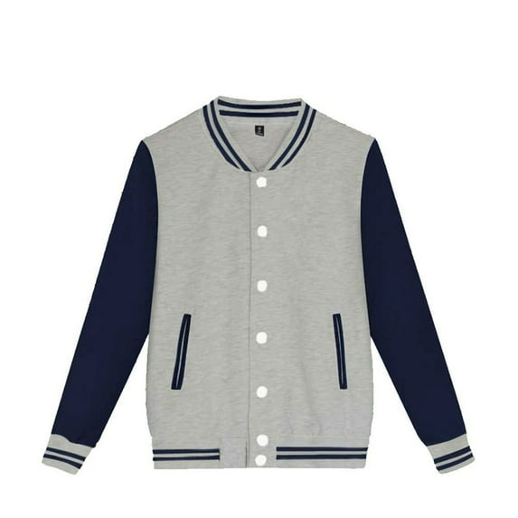 ANINEO Kids Baseball Jackets Girls Boys Varsity Jackets Casual Lightweight Sports Bomber Jacket School Jackets