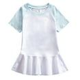 thumbnail image 1 of ANINEO Kids Girls Tennis Golf Dress Outfit Short Sleeve Dress with Pockets Athletic Skorts and Polo Tank Top Sets, 1 of 6