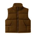 thumbnail image 1 of ANINEO Kids Puffer Vest Lightweight Waterproof Sleeveless Zip Up Outwear for Boys Girls, 1 of 3