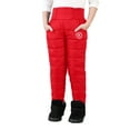 thumbnail image 1 of ANINEO Kids Winter Snow Pant with Lined Waterproof Puffer Down Pants Zip Pocket Warm Trousers, 1 of 4