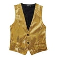 thumbnail image 1 of ANINEO Men Suit Vest Slim Fit Business Wedding Sleeveless Tank Solid Color Classic Male Dailywear, 1 of 7