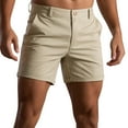 thumbnail image 1 of ANINEO Mens Summer Solid Color Shorts Pocket Drawstring Loose Quick Dry Casual Sports Running Straight Shorts Beach Shorts Versatile Outdoor Bottoms, 1 of 7
