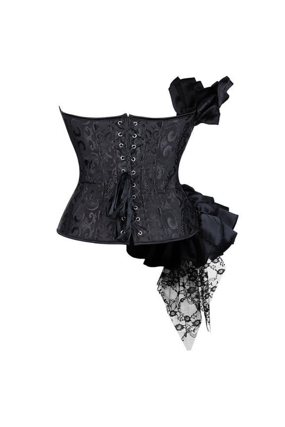 Multicolor Lace Corset Tops Chest Holding Waist Tight Corset Belly Outfitsing Rubber Bone Bottoming Body Shaping