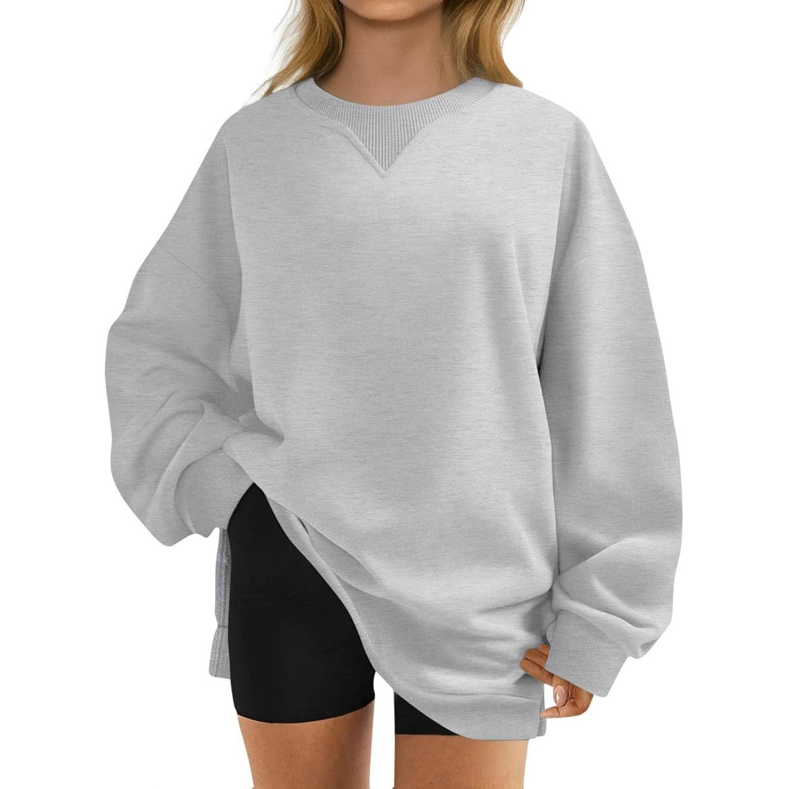 ATETYRP Baseball Grandma Sweatshirt - Women's Casual Crewneck Pullover, Loose Fit Long Sleeve Graphic Top - View #5