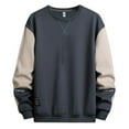thumbnail image 1 of ANINEO Sports Sweater Men Autumn Round Neck Couple Loose Casual Wear Fashion Trend Youth Sweater Long Sleeve Sweatshirt Pullover Trendy Male Dailywear, 1 of 3