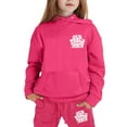 thumbnail image 1 of ANINEO Toddler Fall Outfits for Girl Boy Long Sleeve Hoodie Top and Long Sweatpants Set Toddler Sweatsuit, 1 of 6