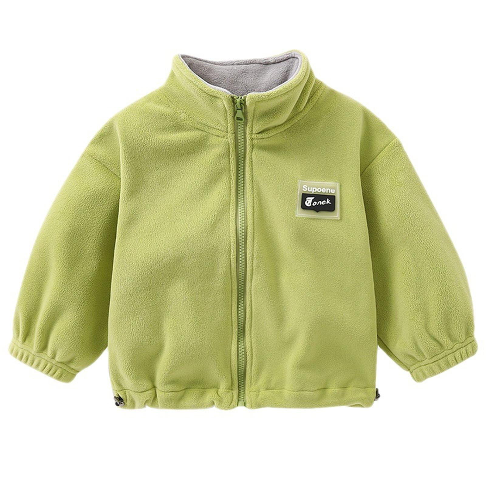 Boy Jackets Fleece Kids Coats Children Outerwear Winter Autumn