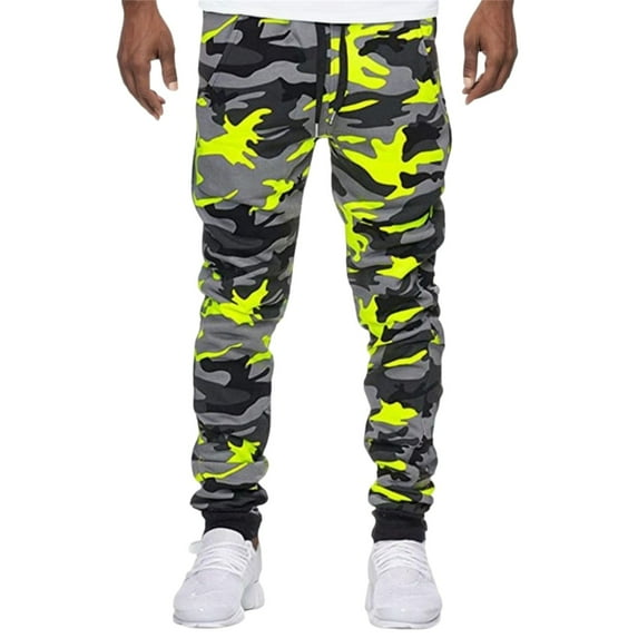 ANINEO Trousers Fitness Casual Shot Men Sports Camouflage Jogging Print Men pants Stylish Male Slacks