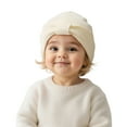 thumbnail image 1 of ANINEO Winter Baby With Bow Knitted Soft Warm Yarn Hat Girls Boys Cute Caps Soft Kids Wear, 1 of 5