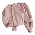 thumbnail image 1 of ANINEO Winter Girls Outfits Tops With Pants Long Sleeve Teenager Kids Two Piece Outfits Warm For Cold Weather Cute Child Wear, 1 of 3