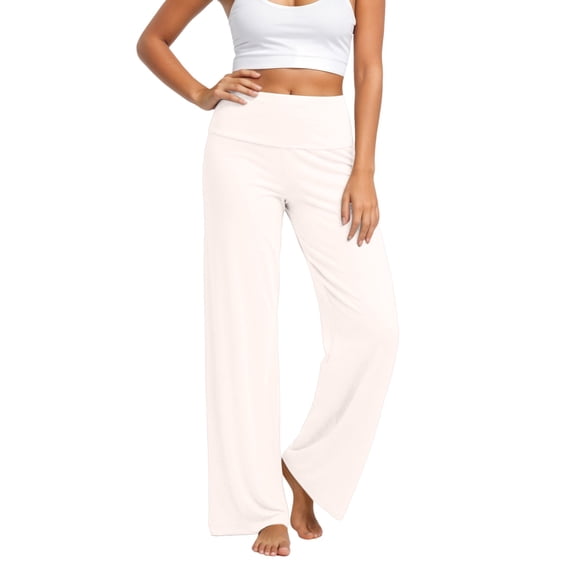 ANINEO Women Stylish Comfortable Slim Fit Low Rise Flared Pants For Bootcut Trousers With Stretchy Waistband For Daily Casual Wear Comfort Ladies Solid Color Summer Dailywear