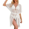 thumbnail image 1 of ANINEO Women Swimwear Mid Length Sleeve Pullover Plus Size Viscose Dress For Prayer Classic Hawaii Summer Tropical Brazilian Beachwear, 1 of 5