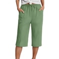 thumbnail image 1 of ANINEO Women's Casual Pants Everyday Comfortable Lightweight Trousers For Work Travel And Weekend Shopping Solid Color Birthday Daily Female Slacks, 1 of 5