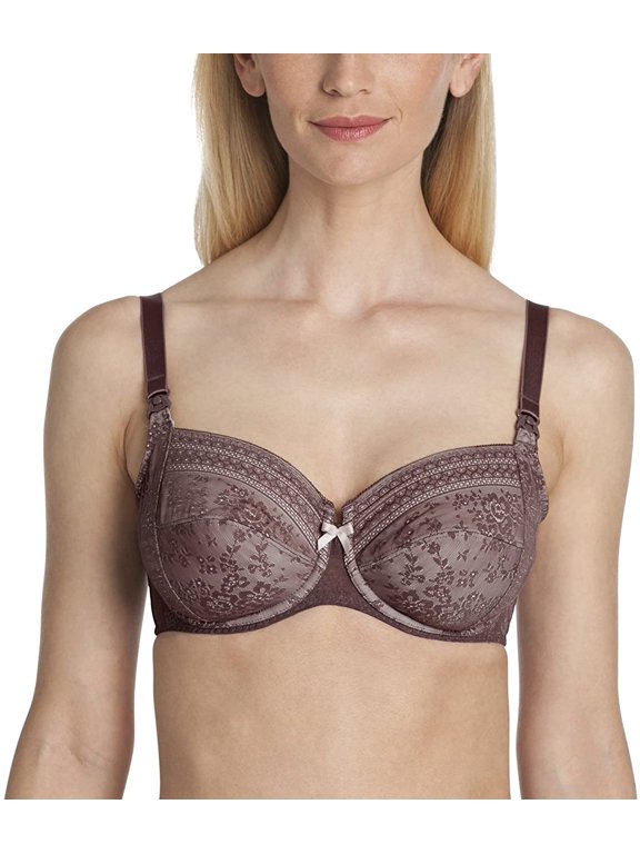 Berry Fleur Underwire Nursing Bra, US 32E, UK 32DD, NWOT