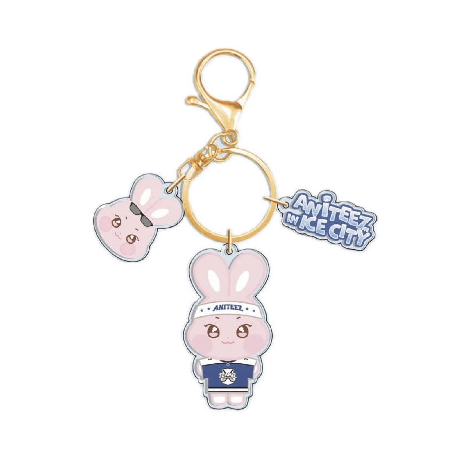 Aniteez Keychains ANITEEZ Keychain for ATZ's Fans, Cute Acrylic Keyring Merch Merchandise ...