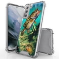 thumbnail image 1 of ANJ+ Hybrid Slim Hard Back Cover Case Flexible Bumper for Samsung Galaxy S21 - Trout Fishing, 1 of 3