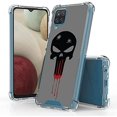thumbnail image 1 of ANJ+ Hybrid Slim [Scratch-Proof] Hard Back Cover Case w/Flexible Bumper Compatible with Samsung Galaxy A32 5G - Battle Skull, 1 of 5