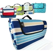 ANJ Outdoors XXL 3-Layer Waterproof Outdoor Blanket / Picnic Blanket for Picnic, Beach and Camping