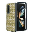 thumbnail image 1 of ANJ+ Protective Snap-On Design Printed Case Compatible with Samsung Galaxy Z Fold 4 - Green Damask, 1 of 5
