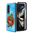 thumbnail image 1 of ANJ+ Protective Snap-On Design Printed Case Compatible with Samsung Galaxy Z Fold 4 - Swimming Pool Cat, 1 of 5