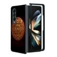 thumbnail image 1 of ANJ+ Protective Snap-On Design Printed Case Compatible with Samsung Galaxy Z Fold 4 - Wooden Mayan, 1 of 5