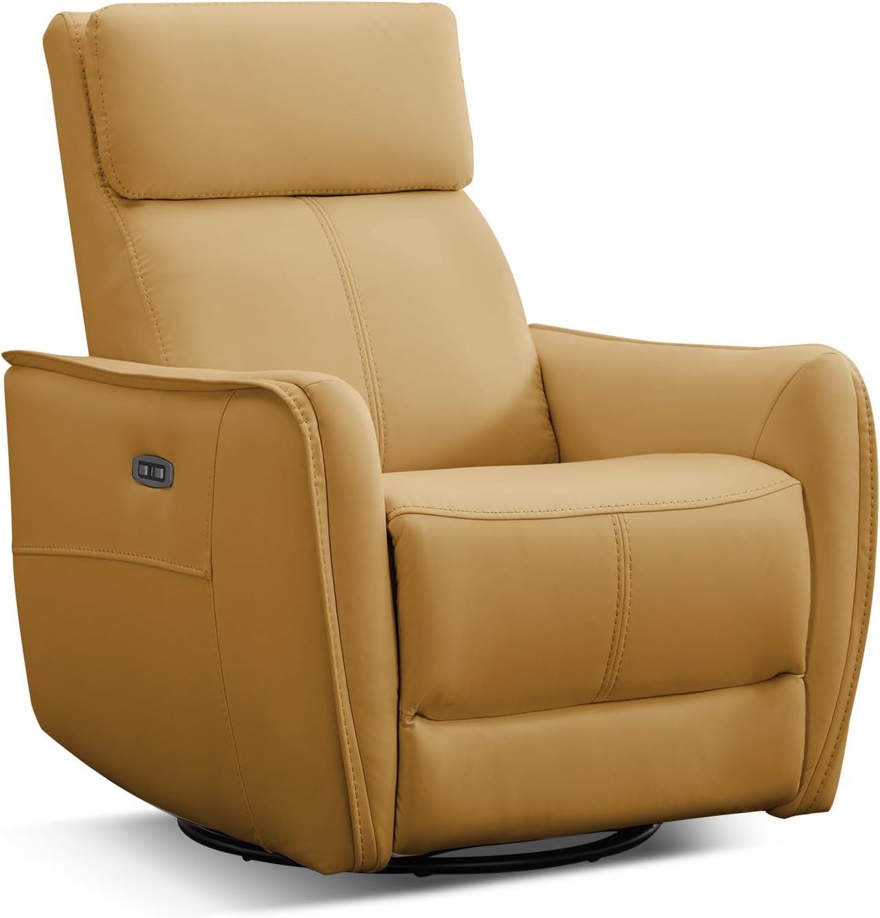 ANJ Swivel Recliner Chair, Glider Rocker Recliner for Nursery, Power