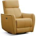 ANJ Swivel Recliner Chair, Glider Rocker Recliner for Nursery, Power