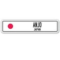 thumbnail image 1 of ANJO JAPAN Street Sign Japanese flag city country road wall gift, 1 of 5