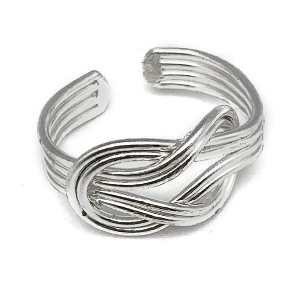 ANJU JEWELRY Silver Plated Collection Ring